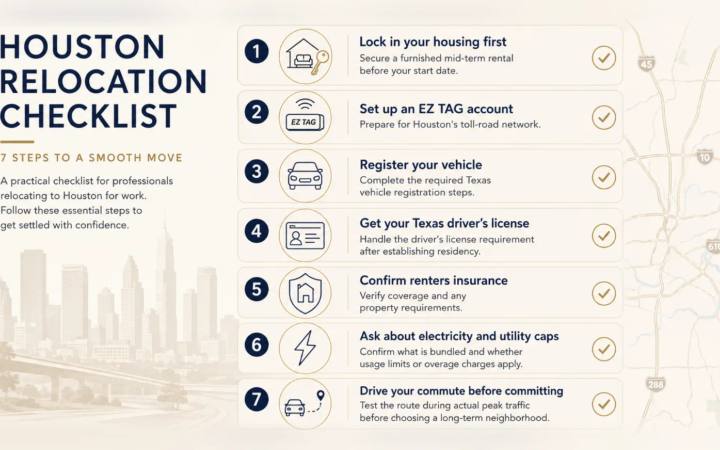 Moving to Houston Checklist: Your First 90 Days | Sandpiper